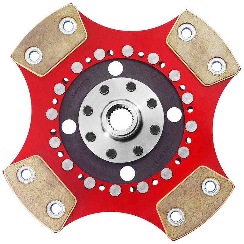 Disco de Cerâmica sem mola 4 pastilhas com cubo GTI Gol, Santana, Parati, Saveiro, Passat, Voyage 1.8 e 2.0 Motor AP