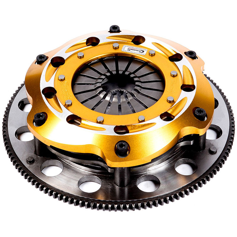 Embreagem Multidisco Xtreme Cerâmica cubo GTI para Rua e Circuito Gol/ Santana/ Parati/ Saveiro/ Passat/ Voyage 1.8 e 2.0 motor AP