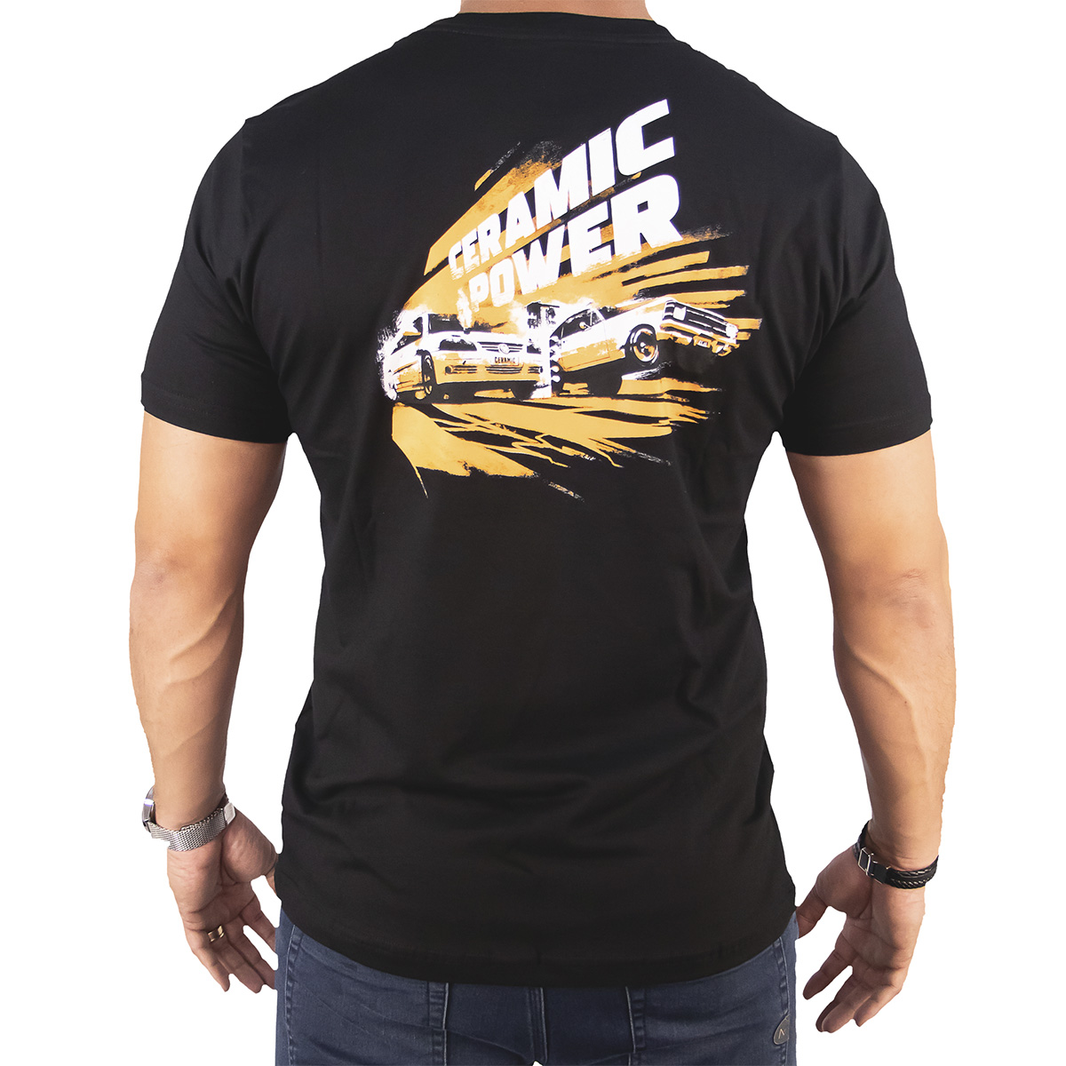 Camiseta Preta Novo Logo Ceramic Power PP – P – M – G – GG – XG