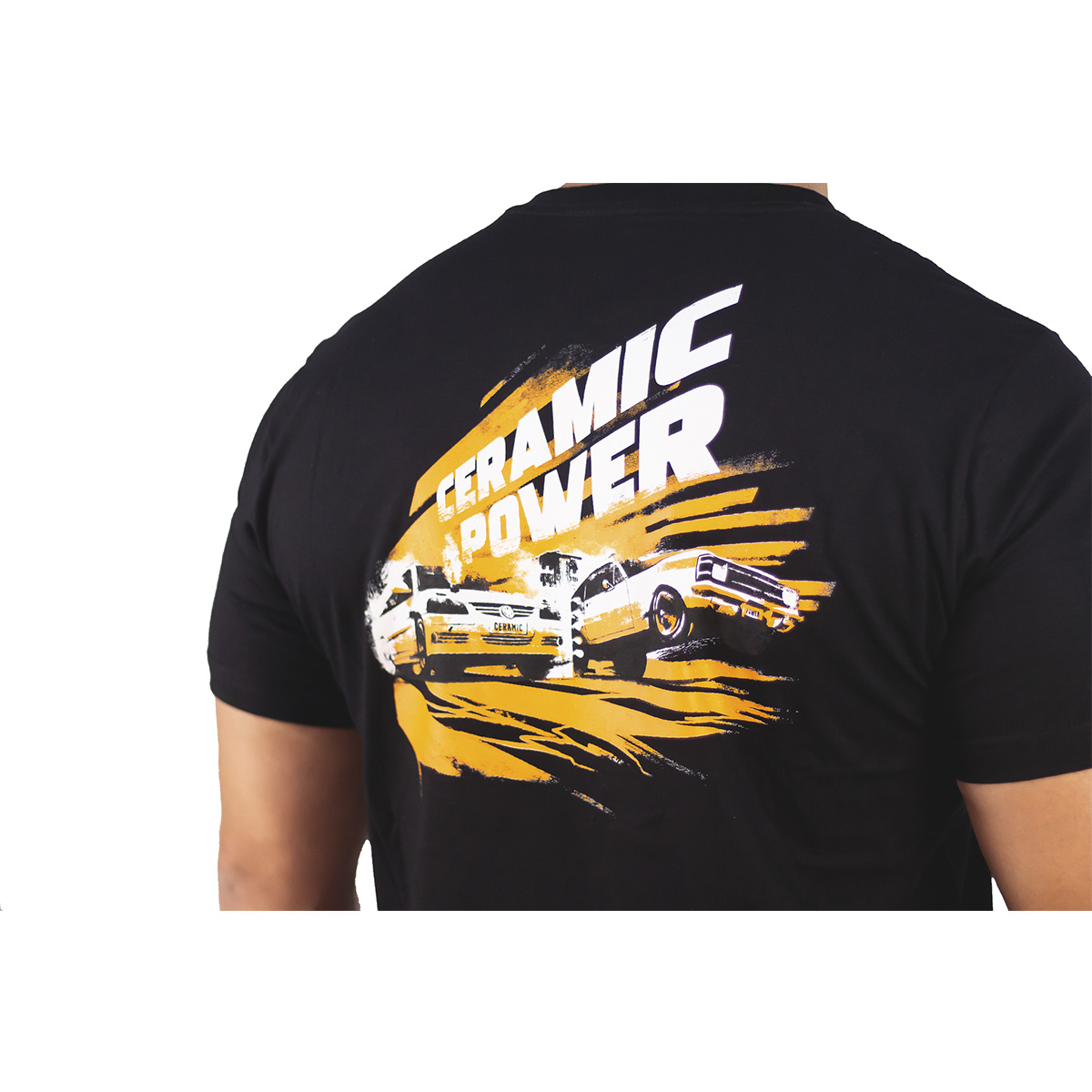 Camiseta Preta Novo Logo Ceramic Power PP – P – M – G – GG – XG