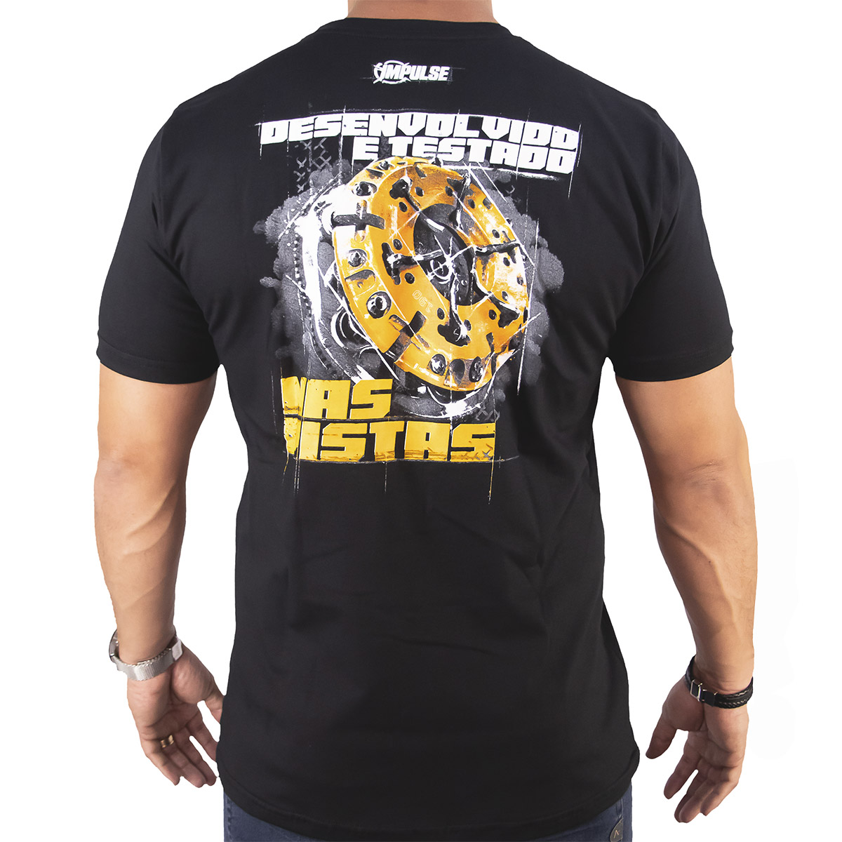 Camiseta Preta Logo Ceramic Power PP – P – M – G – GG – XG