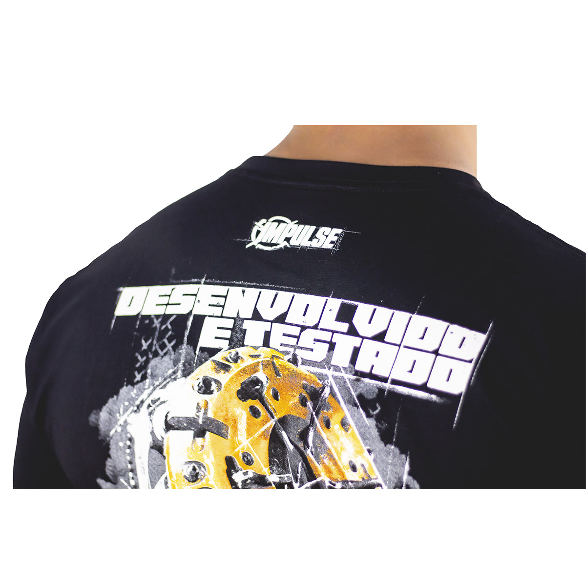 Camiseta Preta Logo Ceramic Power PP – P – M – G – GG – XG